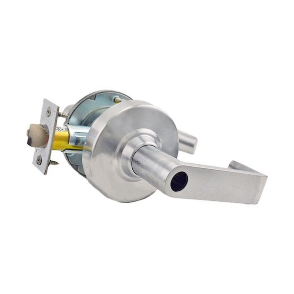Schlage Commercial ALX Series Grade 2 Classroom Rhodes Lever Lock Less Cylinder with 47267042 2-3/4in ALX70LRHO626 - main